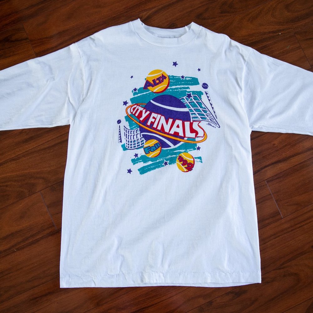 Vintage 1992 Alta Tennis City Finals Longsleeve T-Shirt